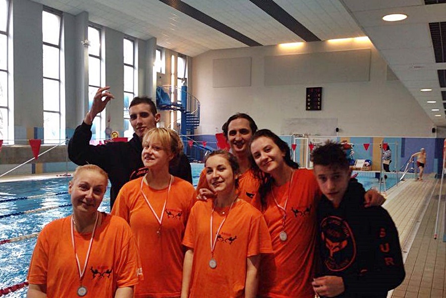 Hokej pod wodą Walenie 2017-2018